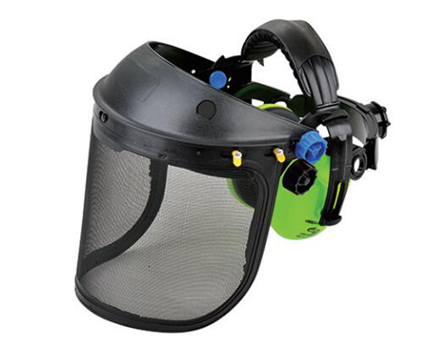 Face Shield With Ear Muffs