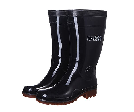 Black Rain Boots